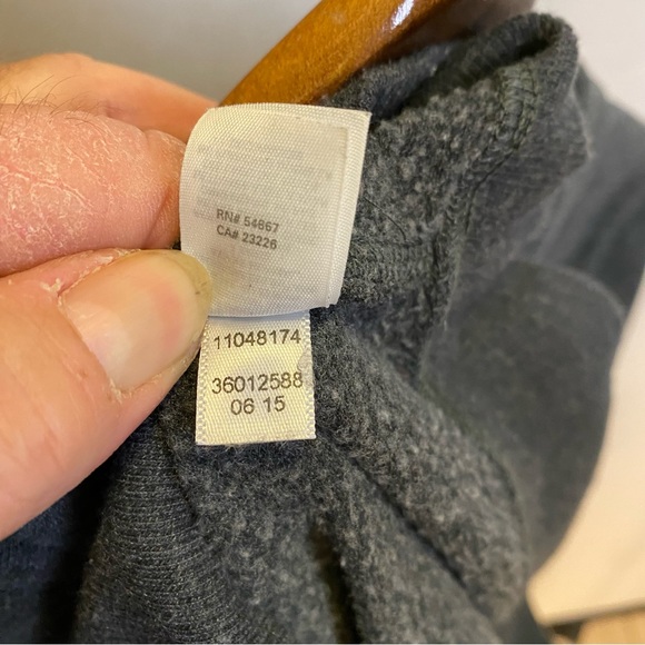 Victoria's Secret Angel Grey Sweatshirt Fleece Zipper Hoodie Women's Size Small - Picture 10 of 15